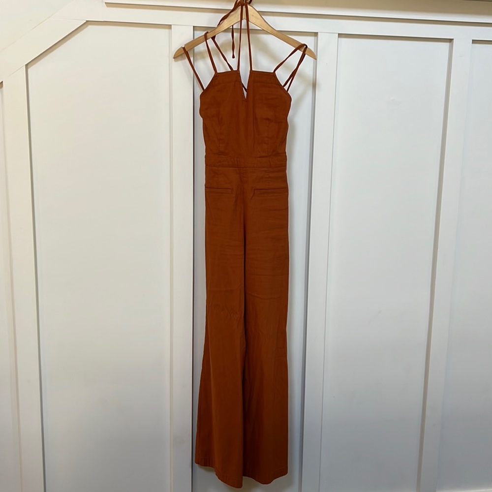 Anthropologie Maeve Strappy Jumpsuit